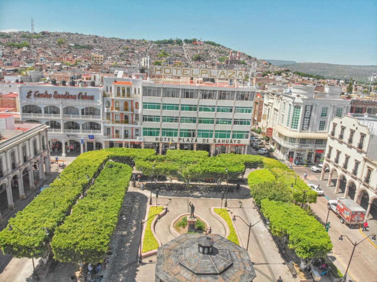 Hotel Plaza Sahuayo Buitenkant foto